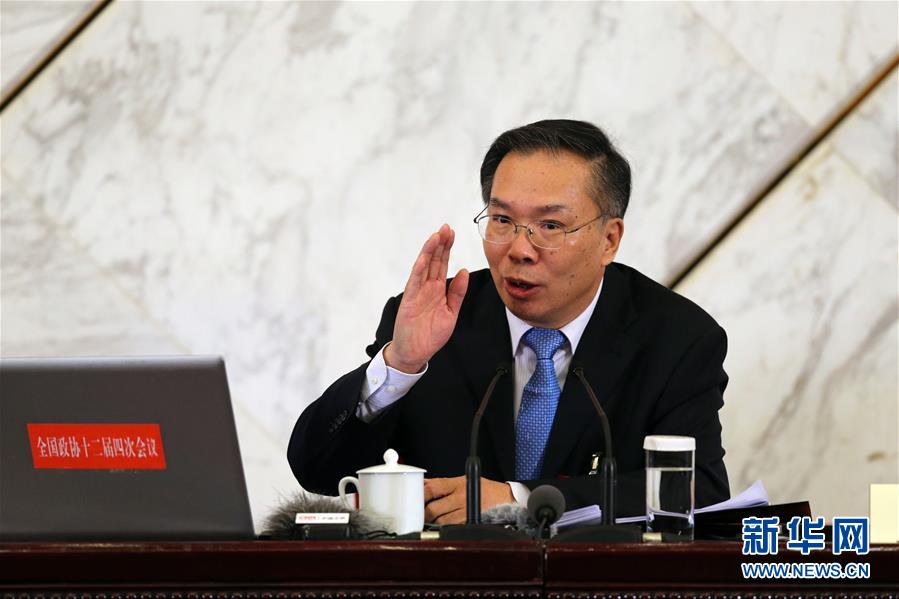 (两会)(3)全国政协十二届四次会议举行新闻发布会